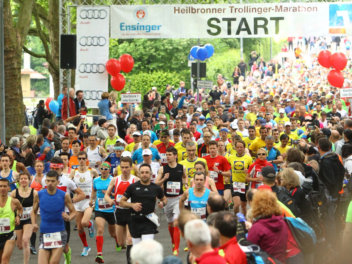 Die Bilder vom TrollingerMarathon in Heilbronn Laufen.de